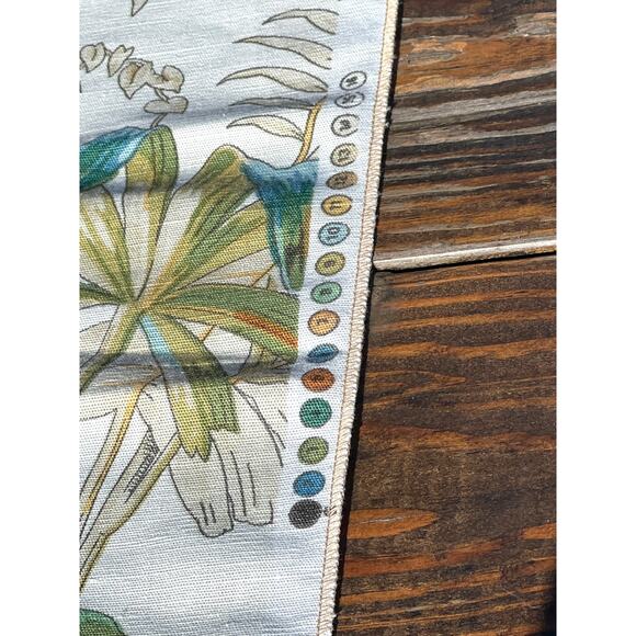 Vintage Designer Fabric Sample Brunschwig & Fils Defoe Stripe Linen Cotton 2003 - Picture 5 of 9